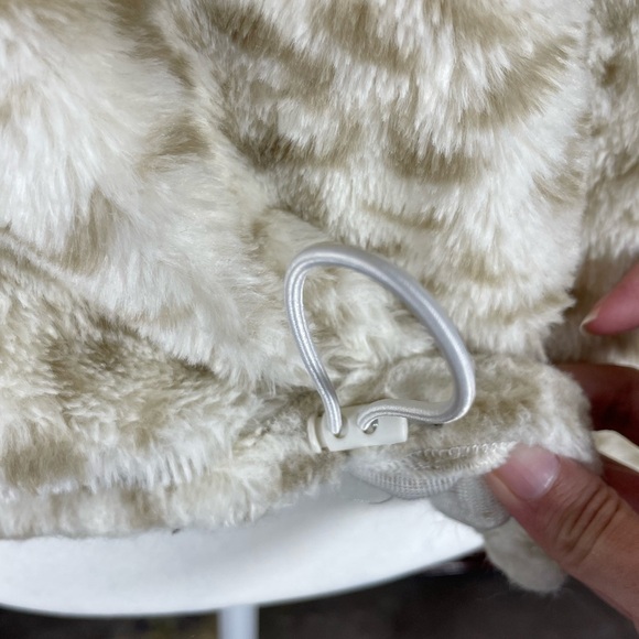 Fashion Nova Faux Fur Animal Print Quarter Zip Sweater - Picture 8 of 14